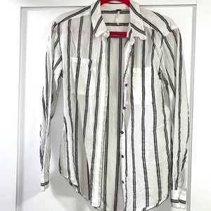 Free People Button Down Blouse